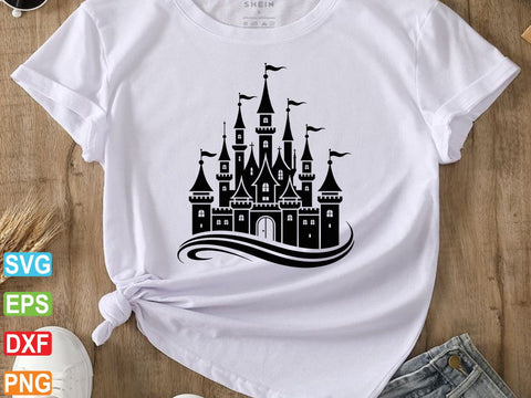 Fantasy Castle Svg, Fantasy Castle Clipart SVG Creativeart88 