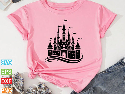 Fantasy Castle Svg, Fantasy Castle Clipart SVG Creativeart88 