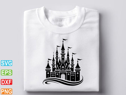 Fantasy Castle Svg, Fantasy Castle Clipart SVG Creativeart88 