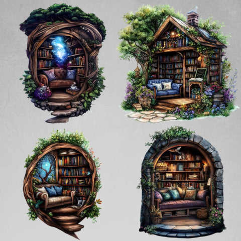 Fantasy She Shed PNG SVG Paige Cole Studio 