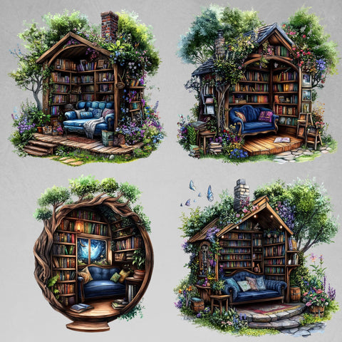 Fantasy She Shed PNG SVG Paige Cole Studio 