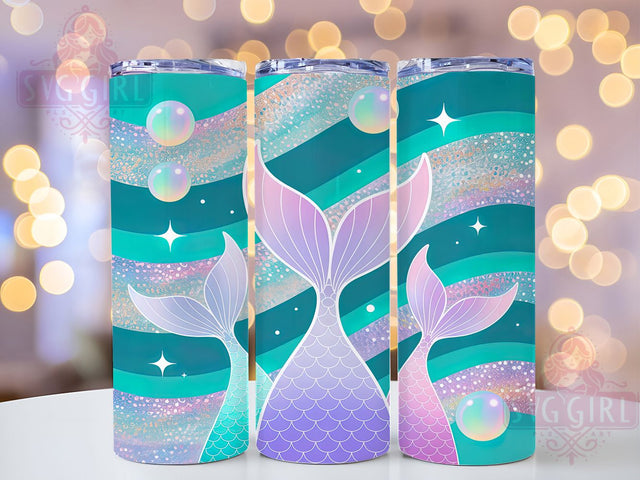 Fantasy Sparkly Mermaid Glitter Tumbler, Sparkly Mermaid Sublimation Design, Ocean Fantasy Art, 20oz Mermaid Tumbler, Whimsical Mermaid Mug, Stylish Glitter Cup, Magical Mermaid Wrap Sublimation SvggirlplusArt 