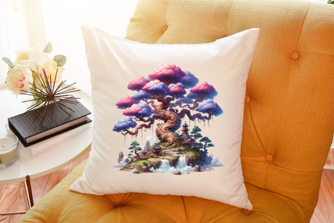 Fantasy Trees Sublimation Clipart Sublimation designartist 