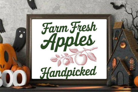 Farm Fresh Apples Handpicked SVG Angelina750 