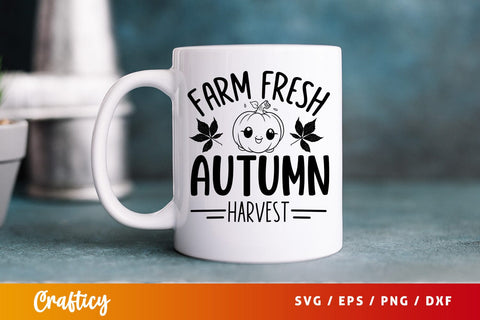 Farm fresh autumn harvest svg Design SVG Designangry 