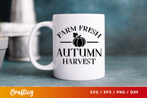 Farm fresh autumn harvest SVG Design SVG Designangry 