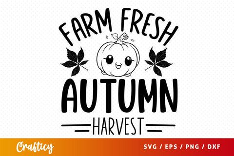 Farm fresh autumn harvest svg Design SVG Designangry 