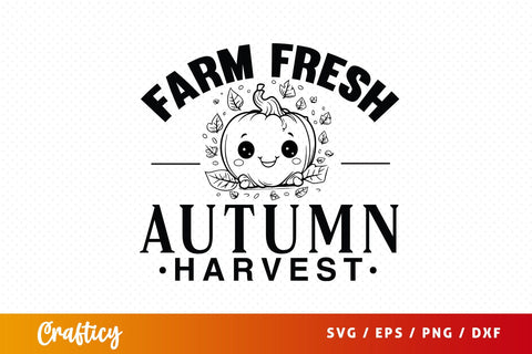 Farm fresh autumn harvest SVG Design SVG Designangry 