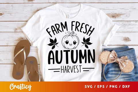 Farm fresh autumn harvest svg Design SVG Designangry 