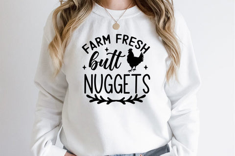 Farm fresh butt nuggets SVG Design SVG Designangry 