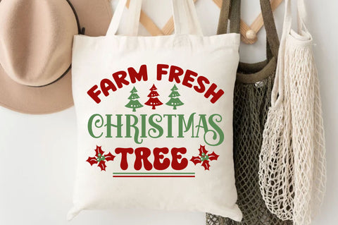 Farm fresh christmas tree SVG Design SVG Regulrcrative 