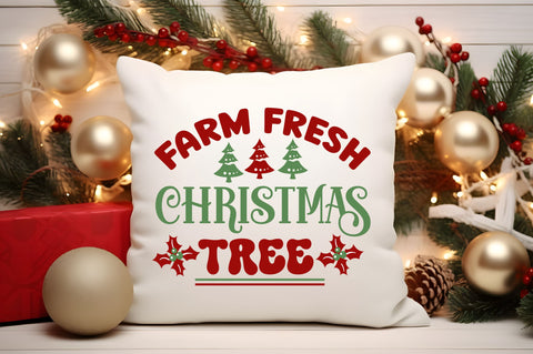 Farm fresh christmas tree SVG Design SVG Regulrcrative 