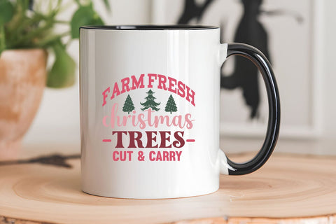 farm fresh christmas trees cut & carry SVG Angelina750 