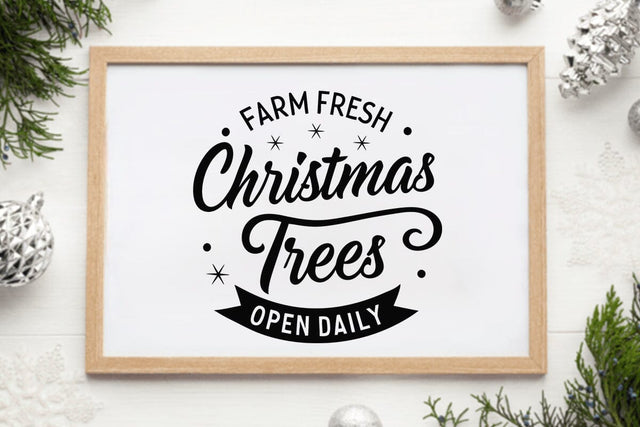 Farm Fresh christmas trees open daily SVG Angelina750 
