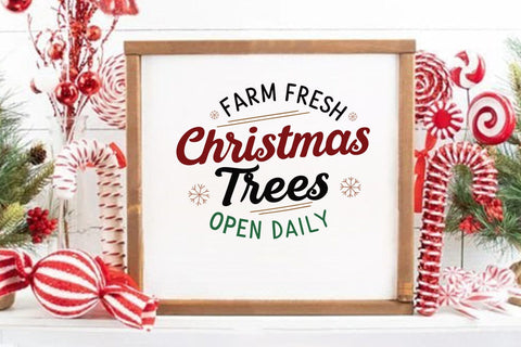 Farm Fresh christmas trees open daily SVG Angelina750 