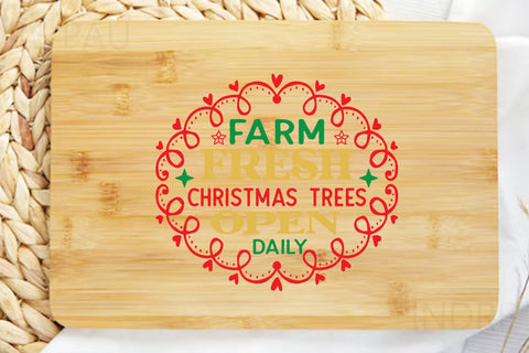 Farm Fresh christmas trees open daily SVG Angelina750 