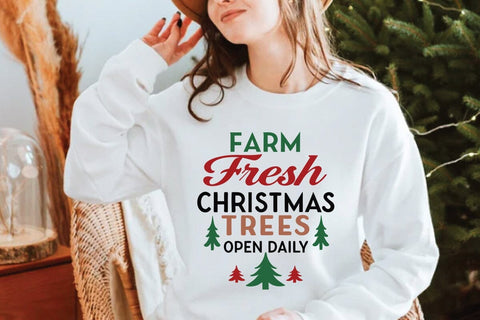 Farm Fresh christmas trees open daily SVG Angelina750 