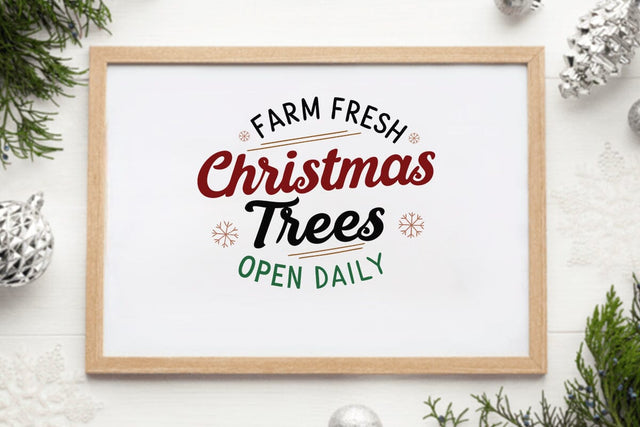 Farm Fresh christmas trees open daily SVG Angelina750 