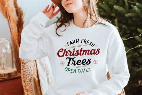 Farm Fresh christmas trees open daily SVG Angelina750 