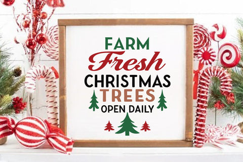Farm Fresh christmas trees open daily SVG Angelina750 