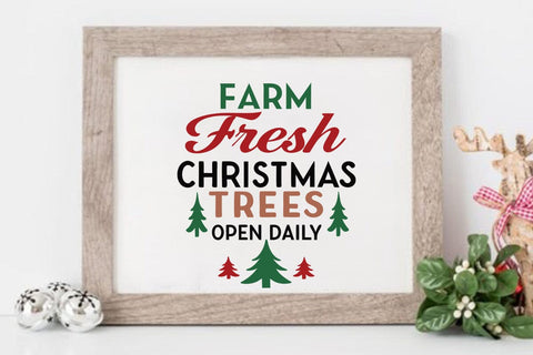 Farm Fresh christmas trees open daily SVG Angelina750 