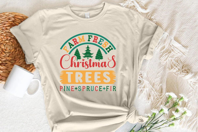 farm fresh christmas trees pine spruce fir SVG Angelina750 