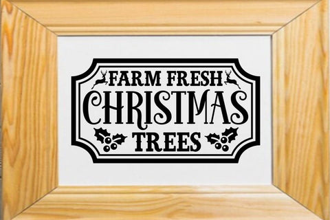 Farm fresh christmas trees SVG Angelina750 