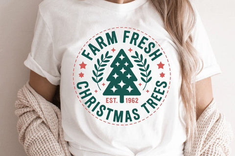 Farm Fresh Christmas Trees SVG Angelina750 