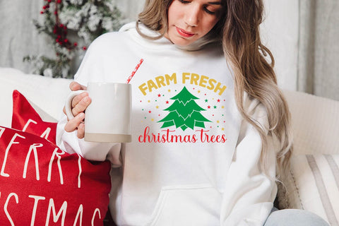 Farm fresh christmas trees SVG Angelina750 