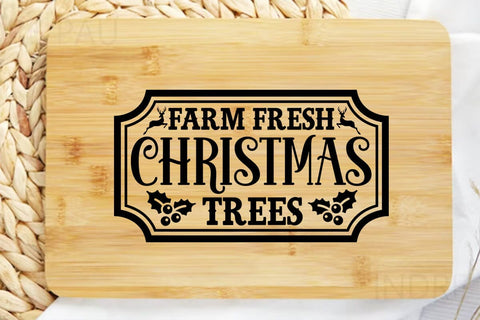 Farm fresh christmas trees SVG Angelina750 