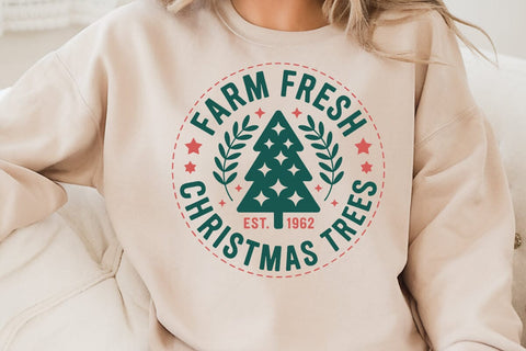 Farm Fresh Christmas Trees SVG Angelina750 