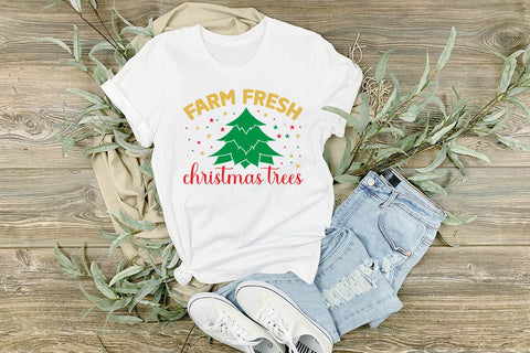 Farm fresh christmas trees SVG Angelina750 