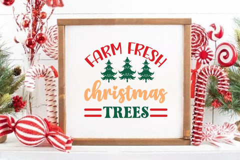 Farm fresh christmas trees SVG Angelina750 