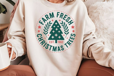 Farm Fresh Christmas Trees SVG Angelina750 