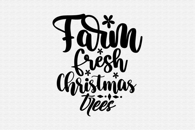 Farm Fresh Christmas Trees SVG orpitasn 