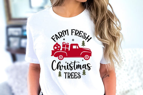 Farm fresh Christmas Trees SVG SVG FiveStarCrafting 