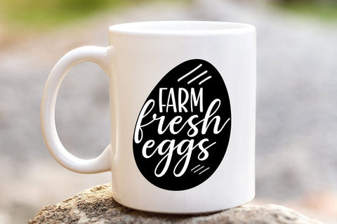 Farm fresh eggs SVG Design SVG Designangry 