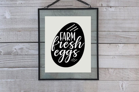Farm fresh eggs SVG Design SVG Designangry 