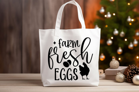 Farm fresh eggs SVG design SVG Regulrcrative 