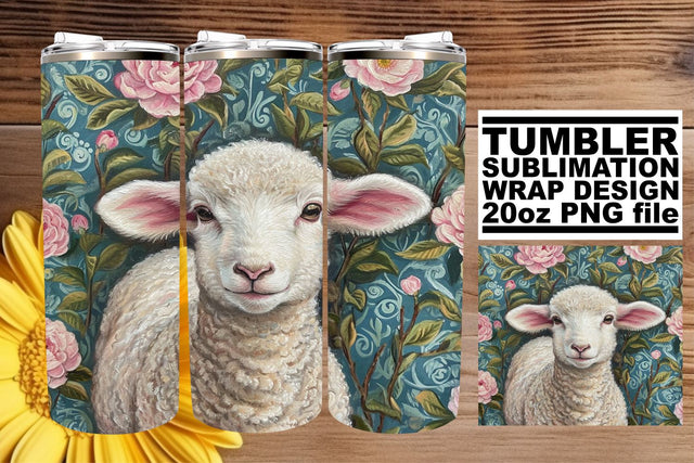 Farm Fresh Favorites Tumbler Sublimation - 20oz Sublimation afrosvg 