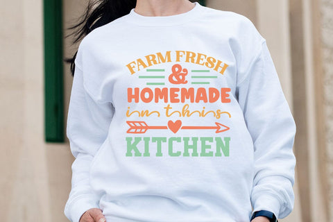 Farm Fresh & Homemade In This Kitchen SVG Angelina750 