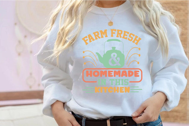 Farm Fresh & Homemade In This Kitchen SVG Angelina750 