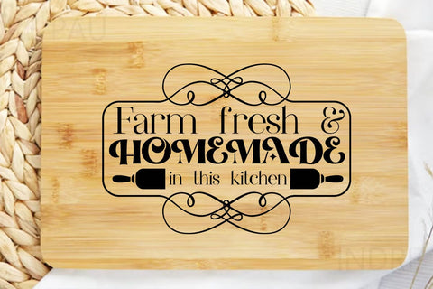 Farm fresh & homemade in this kitchen SVG Angelina750 