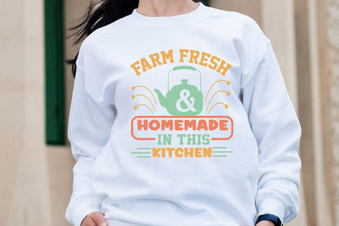Farm Fresh & Homemade In This Kitchen SVG Angelina750 