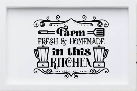 Farm fresh & homemade in this kitchen SVG Angelina750 