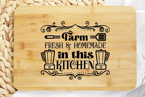 Farm fresh & homemade in this kitchen SVG Angelina750 
