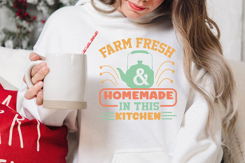 Farm Fresh & Homemade In This Kitchen SVG Angelina750 