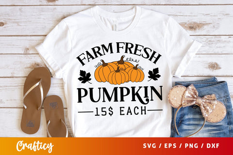 Farm fresh pumpkin 15$ each SVG Design SVG Designangry 