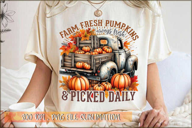 Farm fresh pumpkins always fresh & picked daily Sublimation Sublimation Shetara Begum 