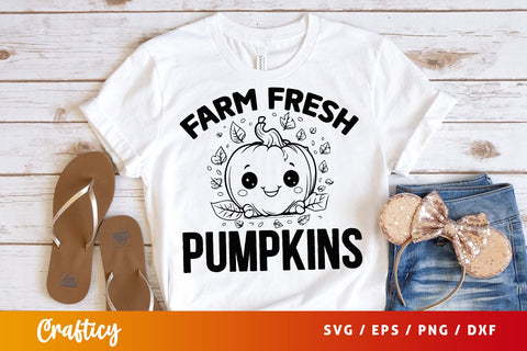 Farm fresh pumpkins svg Design SVG Designangry 